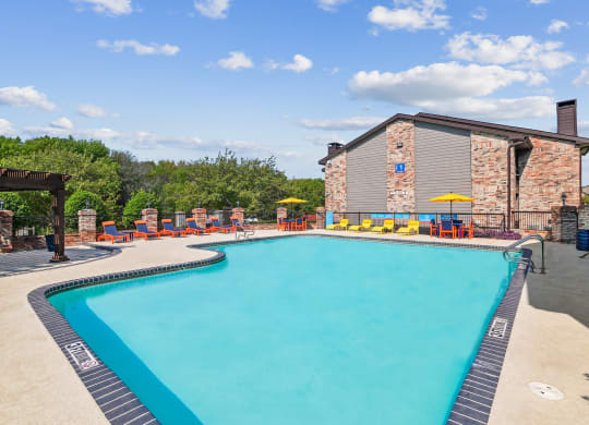 take a dip in our resort style pool
