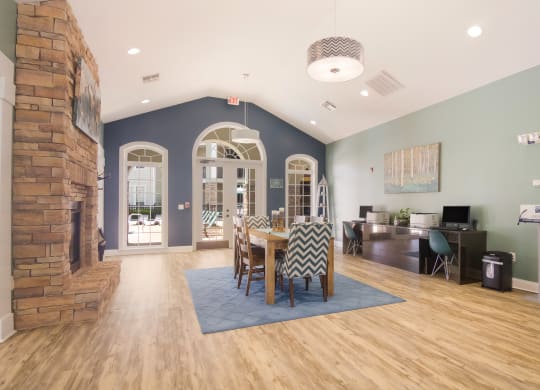 Professional business center at Angel Landing apartments in Pensacola, FL