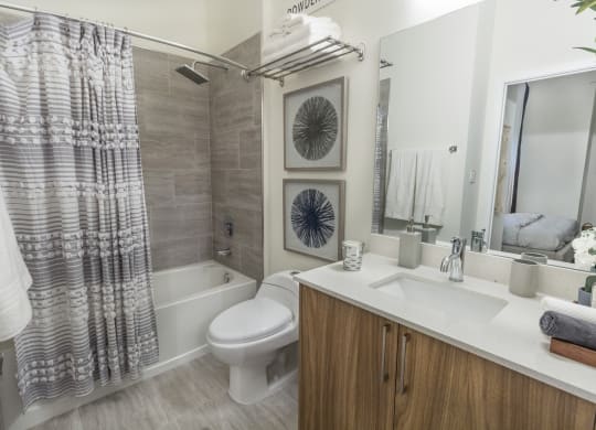 Bathroom With Bathtub at Bay Village1, Palmetto Bay
