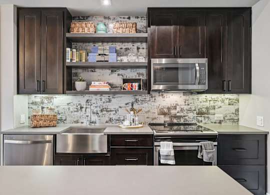 The Case Building Apartments in Dallas, TX 1 Bedroom Kitchen