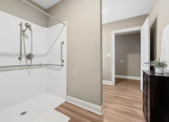 1 Bedroom Unit | Handicap Bathroom at Capital Grand in Tallahassee, FL