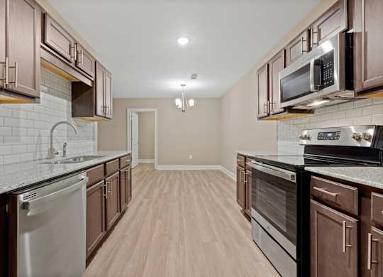 2 Bedroom Unit| Kitchen at Capital Grand in Tallahassee, FL
