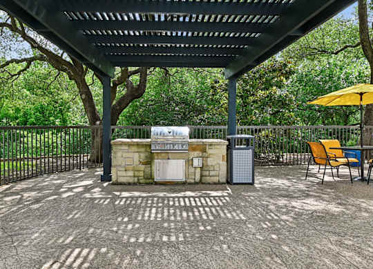 Grilling Station at Chisholm Place in Plano, TX