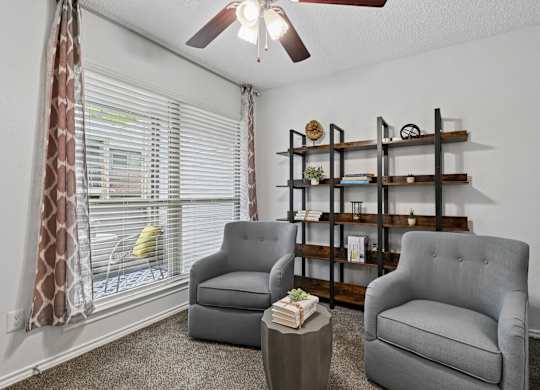 Model unit at Chisholm Place in Plano, TX