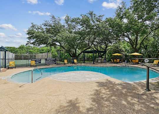 Pool at Chisholm Place in Plano, TX