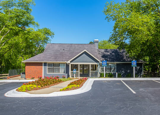 Clubhouse Exterior 1 at Woodmere Trace in Duluth, GA