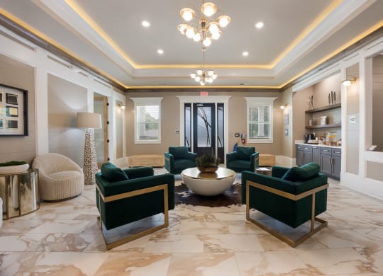 Clubhouse Interior at Capital Grand Apartments in Tallahassee, FL