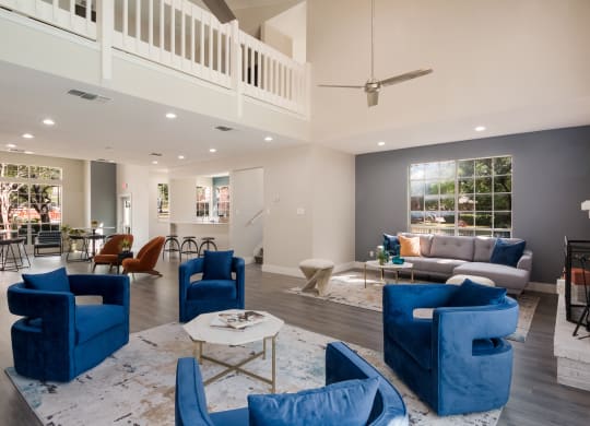 Clubhouse Interior at Vista Crossing Apartments in San Antonio, TX