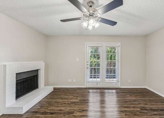 Camino del Sol in Dallas TX Madrid Living Room