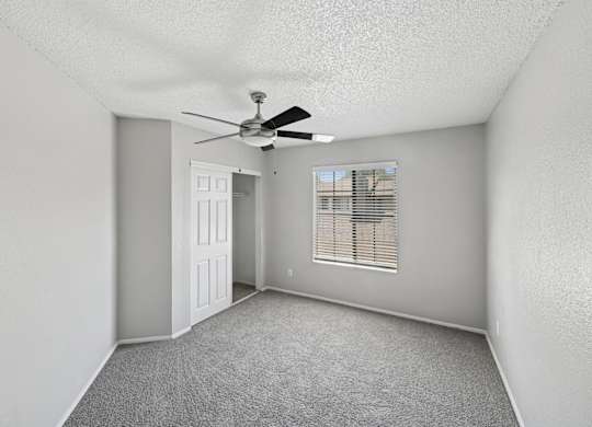 Copper Canyon Apartments in Bedford, TX, unit B1 Bedroom