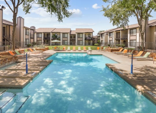 our apartments offer a swimming pool