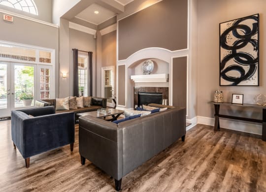 Leasing Office Interior at Ultris Courthouse Square Apartment Homes in Stafford, Virginia, VA