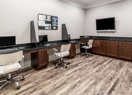 Business Center at Ultris Courthouse Square Apartment Homes in Stafford, Virginia, VA