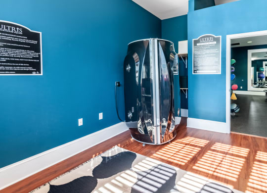 Tanning Booth  at Ultris Courthouse Square Apartment Homes in Stafford, Virginia, VA