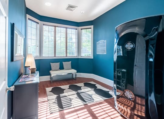 Tanning Room at the Fitness Center at Ultris Courthouse Square Apartment Homes in Stafford, Virginia, VA