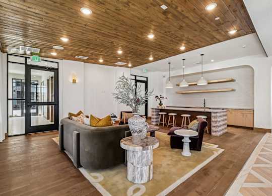 Clubhouse in Chapel Park Apartments in Waco, TX
