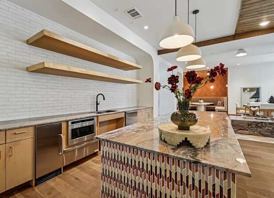 Clubhouse in Chapel Park Apartments in Waco, TX