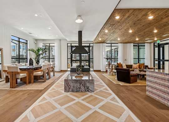 Clubhouse in Chapel Park Apartments in Waco, TX