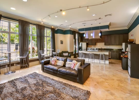 Clubhouse Interior at Courthouse Square Apartments in Stafford, VA