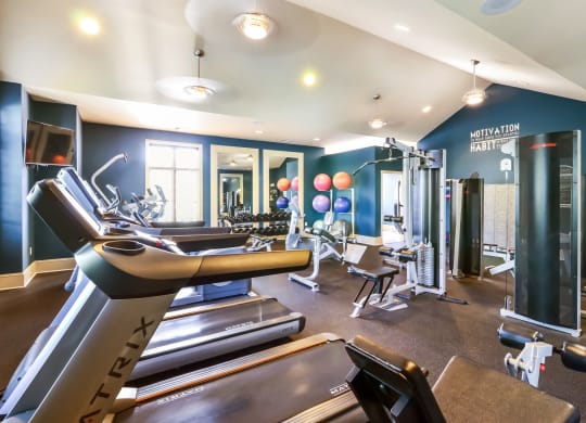 Fitness Center at Courthouse Square Apartments in Stafford, VA