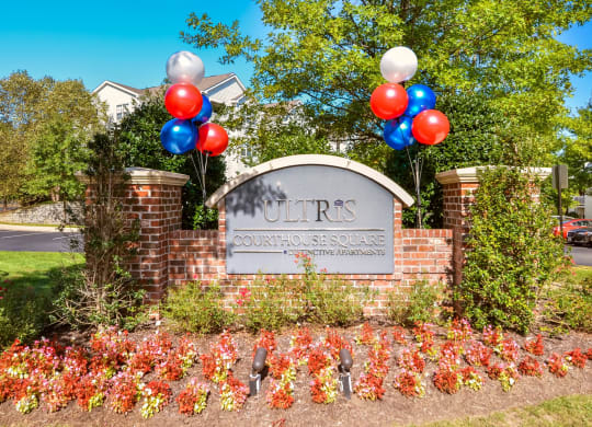 Property Signage at Courthouse Square Apartments in Stafford, VA