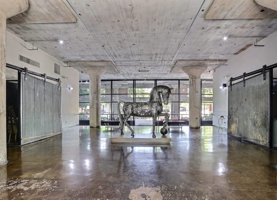 Gallery Space at The Continental Lofts in Deep Ellum, Dallas, Texas, TX