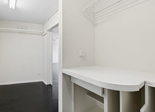 Elm St Lofts in Dallas TX closet