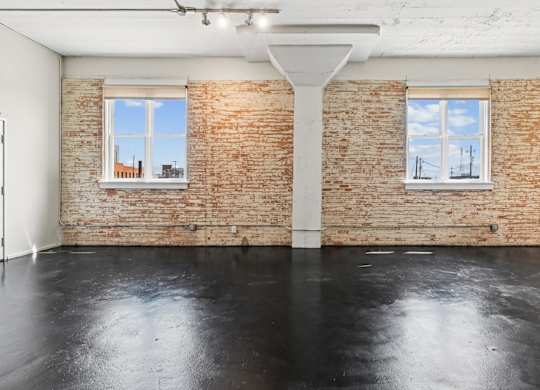 Elm St Lofts in Dallas TX living room