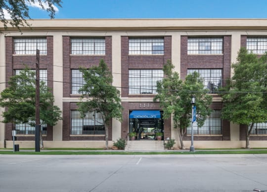 The Continental Lofts Building Exterior - Deep Ellum Lofts, Dallas, Texas, TX