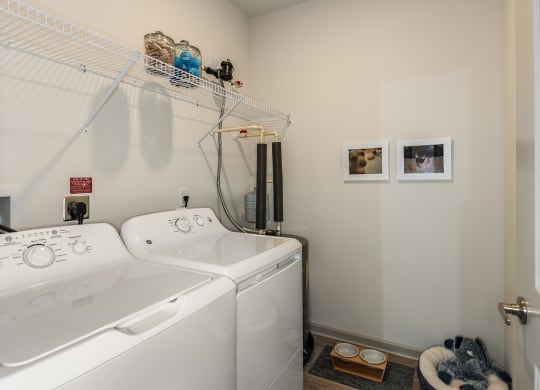 Utility Room at  Dunedin Commons Apartment Homes in Dunedin, Florida, FL