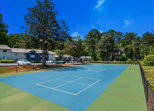 sport court at Dunwoody Pointe in Sandy Springs, GA