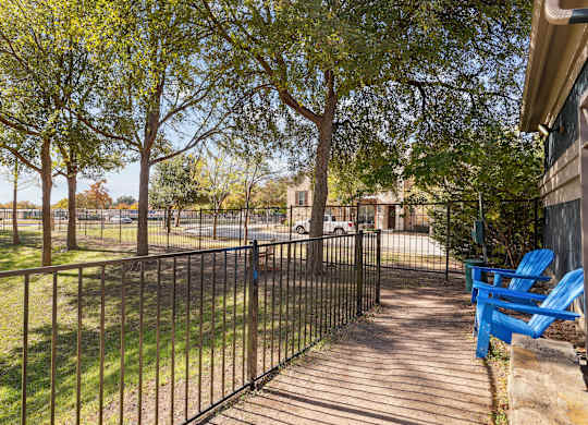 Encore at Buckingham apartment in Richardson, TX dog park