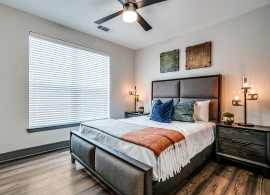 2 Bedroom:  Master Bedroom at Epoch on Eagle Apartments in Denton, TX