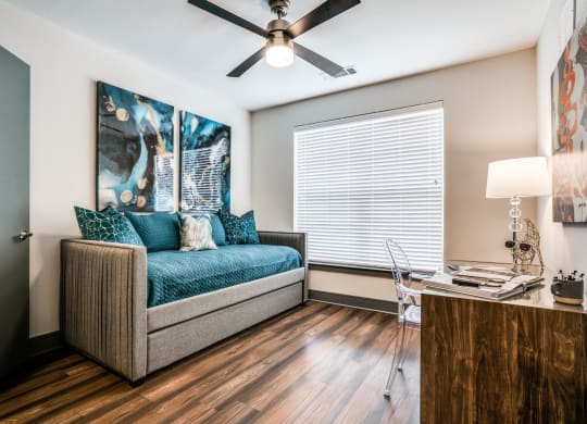 2 Bedroom: Second Bedroom at Epoch on Eagle Apartments in Denton, TX