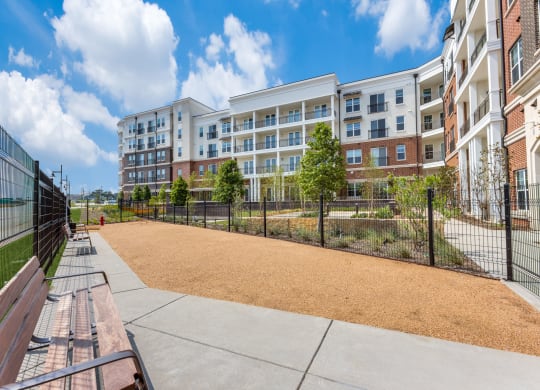 Bark park at Era Apartments in Denton, TX