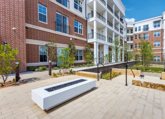 Entertainment Park fire pit at Era Apartments in Denton, TX