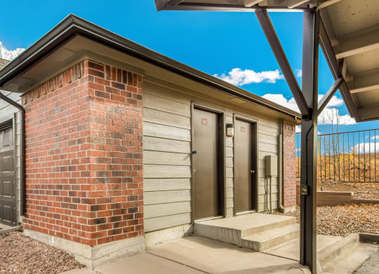 Garages at Greensview Apartments in Aurora, Colorado, CO
