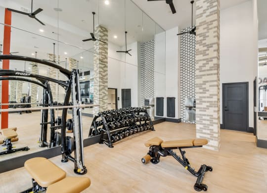 Fitness Center View 5 at Epoch on Eagle in Denton, TX