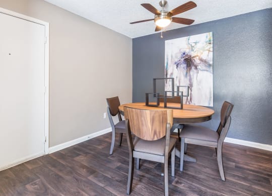 Model Unit Dining Room at Greensview Apartments in Aurora, Colorado, CO