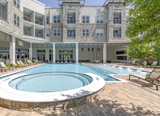 hot tub of GreenVue in Richardson, TX