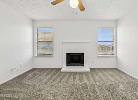 1 Bedroom Living Room at Heritage Square in Waco, TX