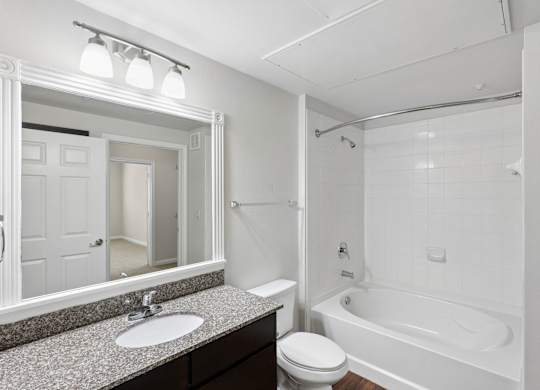 Overlook bathroom at Hilltops in Conroe, TX