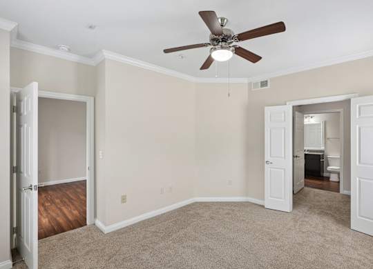 Overlook bedroom at Hilltops in Conroe, TX