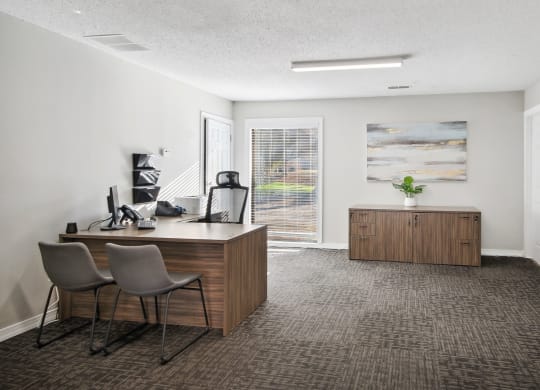 leasing office at Johnston Creek Crossing in Charlotte, NC