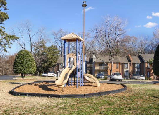 a playground at Johnston Creek Crossing in Charlotte, NC