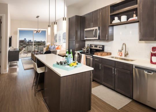 kitchen at Knox Heights in Dallas, TX