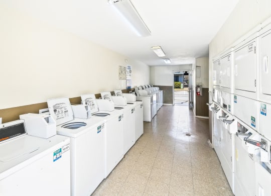 Laundry Room at Davenport Apartments in Dallas, TX