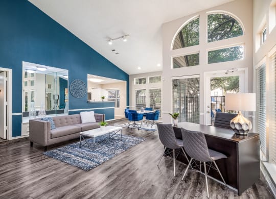 Leasing Desk in Office at The Park on Preston in Dallas, Texas, TX