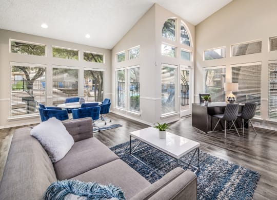 Leasing Office Seating Area at The Park on Preston in Dallas, Texas, TX
