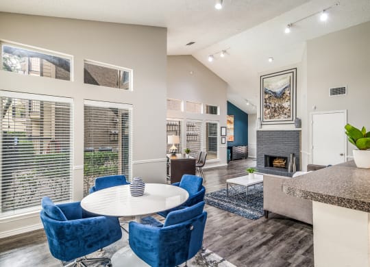 Leasing Office Interior at The Park on Preston in Dallas, Texas, TX